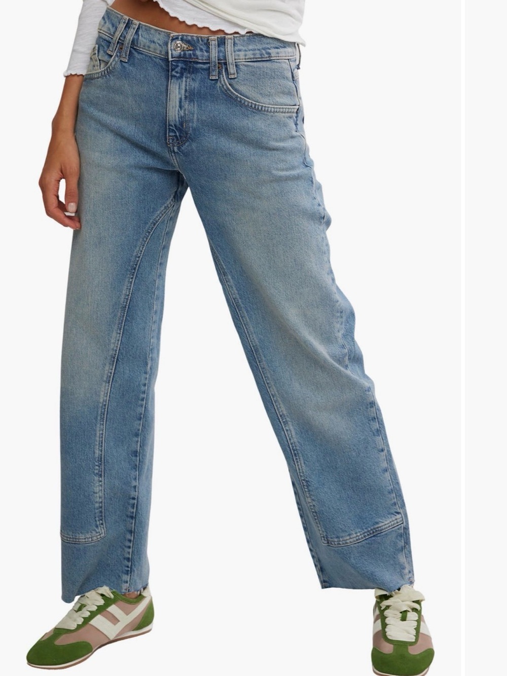 NWT We The Free Risk Taker Mid-Rise Jeans in Mantra